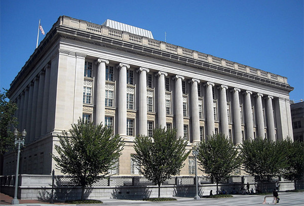 미국 재무부 해외자산통제국(OFAC)이 있는 Treasury Annex(사진=위키피디아)