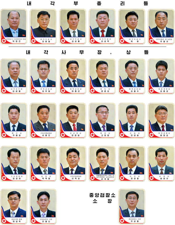 北 부총리겸 국가계획위원회 위원장 박정근 임명..내각 대폭 물갈이(종합)