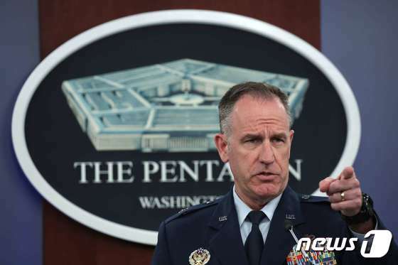 패트릭 라이더 미국 국방부 대변인(사진-AFP=뉴스1 )