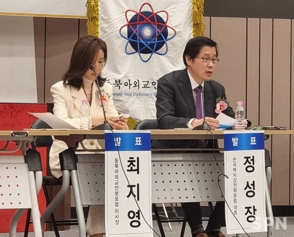 2월 15일 국회에서 열린 ‘한국의 독자적 핵무장과 한미동맹 강화’ 토론회(사진=정성장 한국핵자강전략포럼 대표)