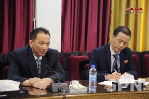 시리아 주재 슬롯사이트 추천대사관 김혜룡 대사 대리(사진=SANA통신 홈페이지)