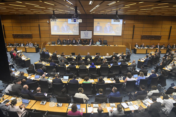 오스트리아 빈에서 열린 국제원자력기구(IAEA) 이사회(사진=IAEA)