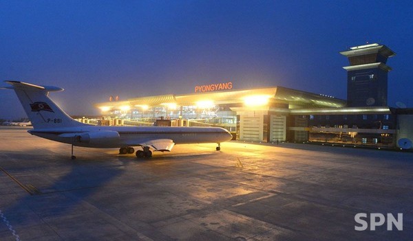 슬롯사이트 소닉 메이저 순안국제공항(사진=조선의 오늘)