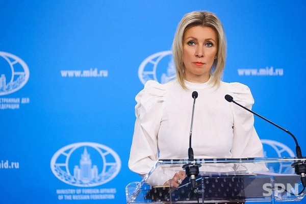 마리야 자하로바 러시아 외무부 대변인(사진=러시아 외무부)