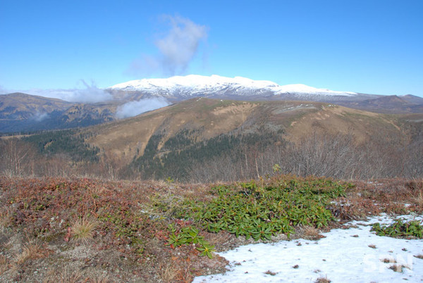 성층화산 단면