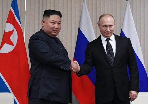 김정은 총비서와 푸틴 대통령 (사진=크렘린궁)