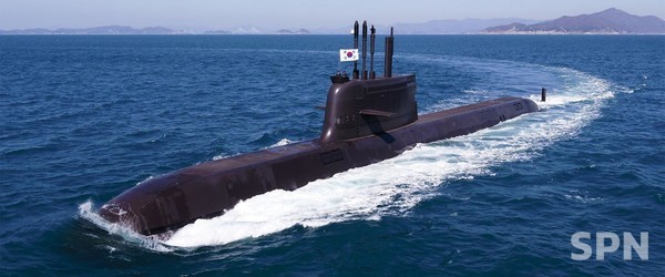 대한민국 해군 잠수함 '안무호'(사진=해군)