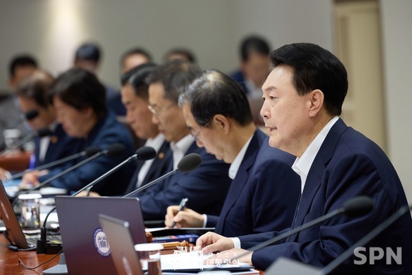 윤석열 대통령은 16일 용산 카지노 토토에서 2024년도 제31회 국무회의를 주재했다.(사진=카지노 토토)