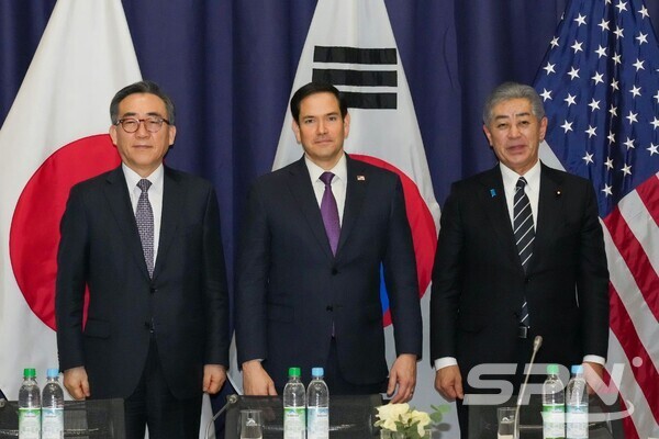 조태얄 바카라 온라인, 마르코 루비오 미국 국무바카라 온라인, 이와야 다케시 일본 외무상(사진=외교부)