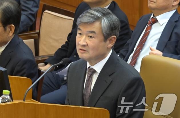 슬롯사이트 꽁머니 국가정보원장이 13일 서울 종로구 헌법재판소에서 열린 윤석열 대통령 탄핵심판 8차 변론에서 발언하고 있다. (헌법재판소 제공. 재판매 및 DB 금지) 2025.2.13/뉴스1
