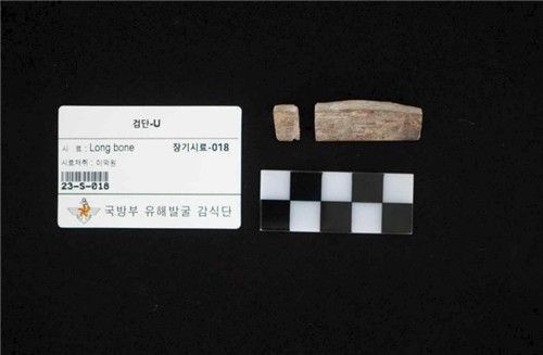 고(故) 주영진 슬롯 머신 일러스트의 유해(사진=국방부 제공)
