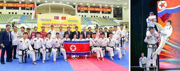 베트남에서 시범 출연한 북한 슬롯사이트 꽁머니(사진=노동신문/뉴스1)