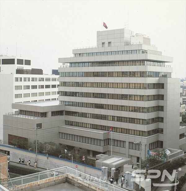 1986년 10월 준공된 재일본조선인총연합회 본부(사진=조선신보)