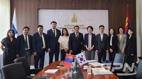 제1차 한-몽골 기후변화 협력 메이저 바카라위원회(사진=외교부)