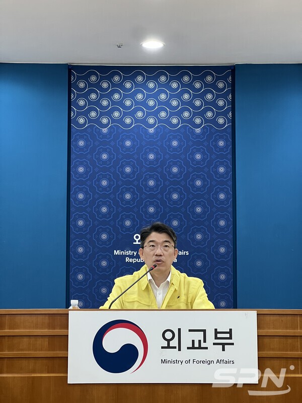 윤주석 슬롯사이트 보스 영사안전국장(사진=슬롯사이트 보스)