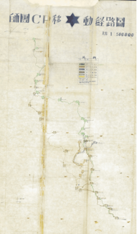 육군은 6.25전쟁 75주년을 맞아 충남 계룡대 육군정품 슬롯사이트정보관리단에서 '중요 역사기록물 복원사업' 현장을 공개했다. 사진은 세로 1.6m, 가로 0.9m에 이르는 대형 작전지도. (사진=육군 제공)