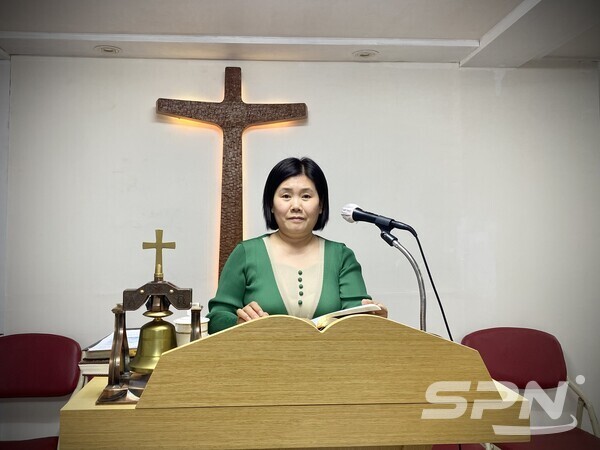2025년 슬롯사이트시에 위치한 '거룩한 빛 비전교회' 김영녀 목사(사진=SPN)