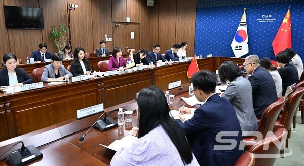 제29차 한중 카지노 룰렛 사이트 종합점검회의(사진=외교부)