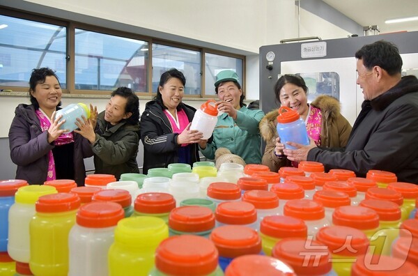 북한 구장군 슬롯사이트 꽁머니(사진=노동신문/뉴스1)