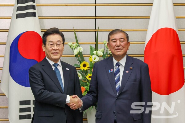 이재명 대통령과 이시바 시게루 일본 총리(사진=일본 총리실)
