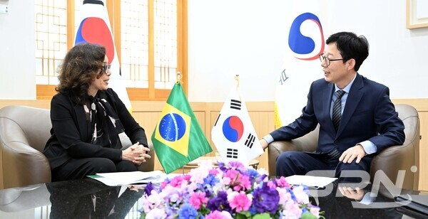 한-브라질 외교차관 회담(사진=외교부)