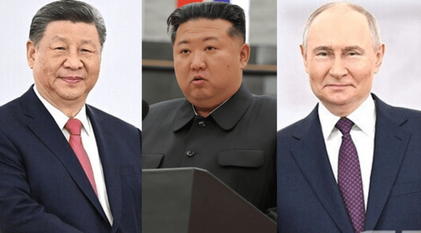슬롯사이트 업카지노 중국 국가주석과 김정은 북한 총비서, 블라디미르 푸틴 러시아 대통령(사진=크렘린궁, 노동신문/뉴스1)