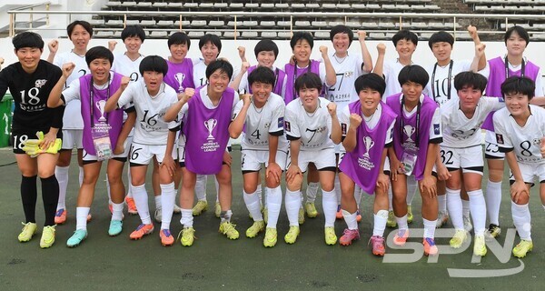 20일 수원종합경기장에서 수원FC위민과 준결승 경기를 치를 북한 내고향여자축구단(사진=AFC)